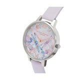 OLIVIA BURTON OB16PP78 WHITE LEATHER WOMEN'S WATCH