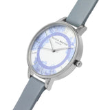 OLIVIA BURTON OB16TP02 CHALK BLUE LEATHER WOMEN WATCH