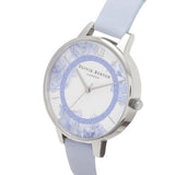 OLIVIA BURTON OB16TP02 CHALK BLUE LEATHER WOMEN WATCH