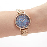 OLIVIA BURTON OB16US25 UNDER THE SEA ROSE GOLD BRACELET WOMEN'S WATCH