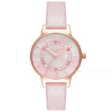 OLIVIA BURTON OB16WD93 WONDERLAND PINK & ROSE GOLD WOMEN'S WATCH