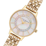 OLIVIA BURTON OB16WD97 RAINBOW GOLD BRACELET WOMEN'S WATCH