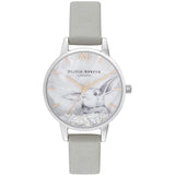 OLIVIA BURTON OB16WL86 GRAY LEATHER WOMEN WATCH