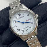 CITIZEN PD7131-83AB AUTOMATIC SILVER STAINLESS STEEL WOMEN'S WATCH