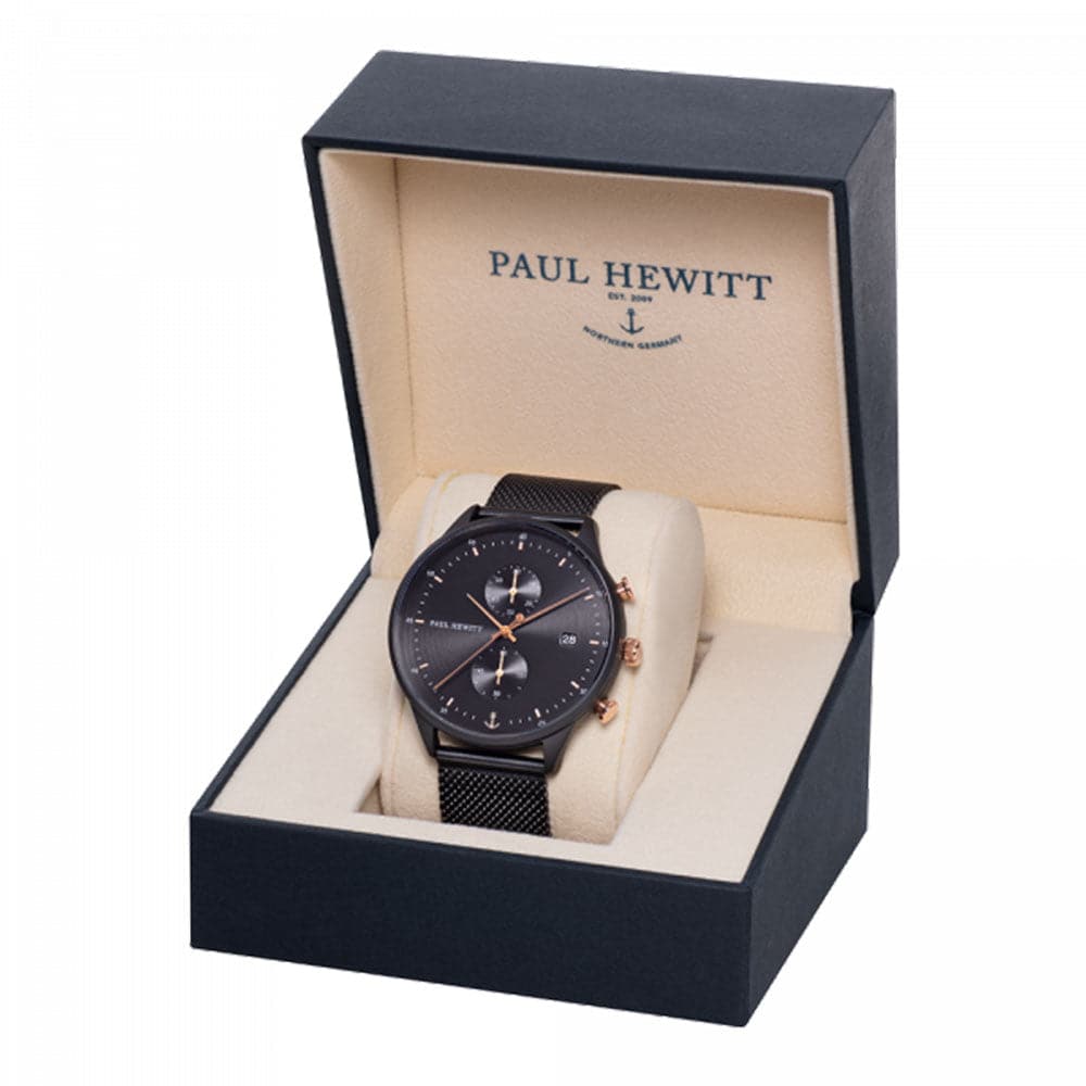 PAUL HEWITT CHRONO PH-C-B-BSR-5M MEN'S WATCH - H2 Hub Watches