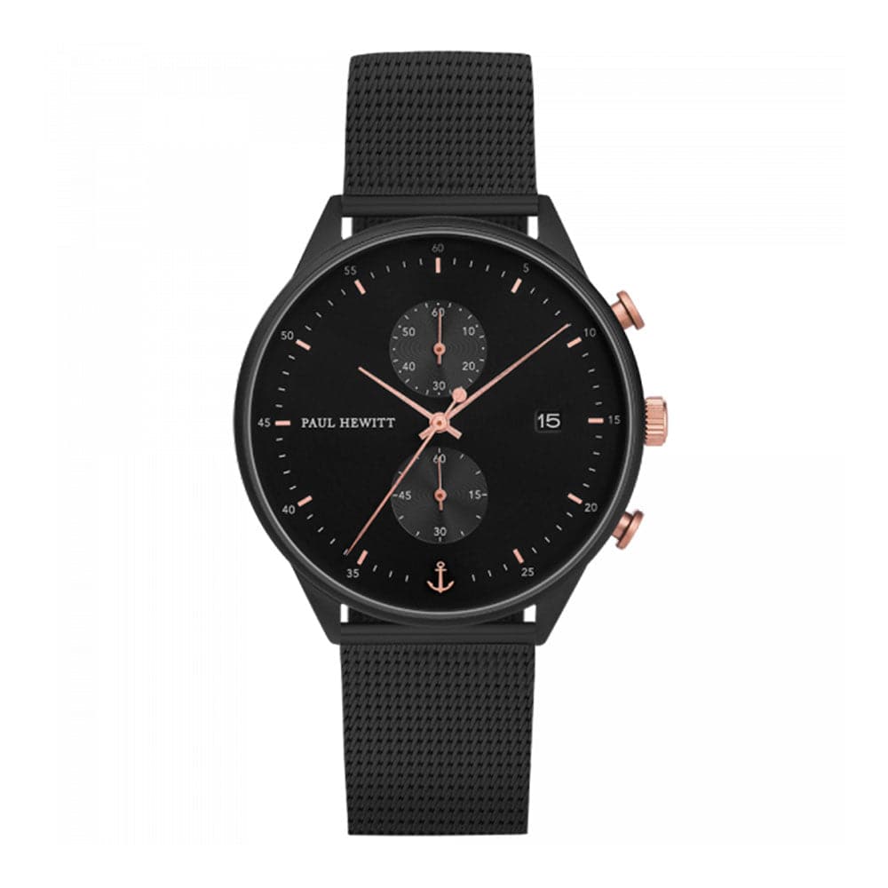 PAUL HEWITT CHRONO PH-C-B-BSR-5M MEN'S WATCH - H2 Hub Watches