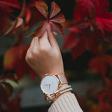 PAUL HEWITT ACCESSORY PH-PH-N-R-H-M PHREP IP ROSE GOLD NYLON HAZELNUT