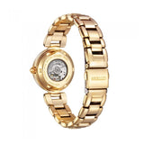 CITIZEN PR1022-80X GOLD STAINLESS STEEL WOMEN'S WATCH