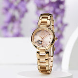 CITIZEN PR1022-80X GOLD STAINLESS STEEL WOMEN'S WATCH