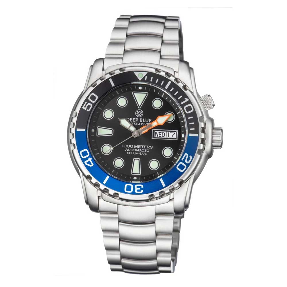 DEEP BLUE PRO SEA DIVER #PSD1KBTMN20304050 DIVER'S WATCH - H2 Hub Watches