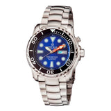 DEEP BLUE PRO SEA DIVER #PSD1KDARKBLUE DIVER'S WATCH - H2 Hub Watches