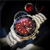 DEEP BLUE PRO SEA DIVER #PSD1KRED DIVER'S WATCH - H2 Hub Watches