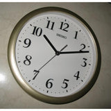 SEIKO QHA005GL WHITE DIAL WALL CLOCK