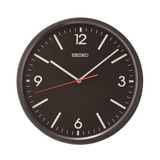 Seiko Clock Brown Dial Wall Clock QHA009K