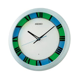 Seiko Round White Dial Wall Clock QHA010L