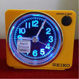 SEIKO QHE100Y BEDSIDE ALARM CLOCK