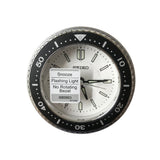 SEIKO CLOCK QHE184JL ROUND ALARM CLOCK