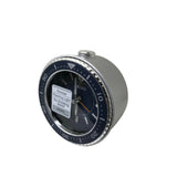 SEIKO QHE184LL BLUE DIAL ALARM CLOCK