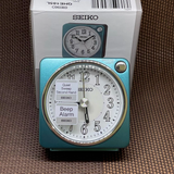Seiko Clock White Dial Alarm Clock QHE185L