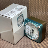Seiko Clock White Dial Alarm Clock QHE185L