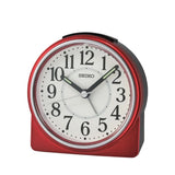 Seiko Alarm Clock White Dial QHE198R