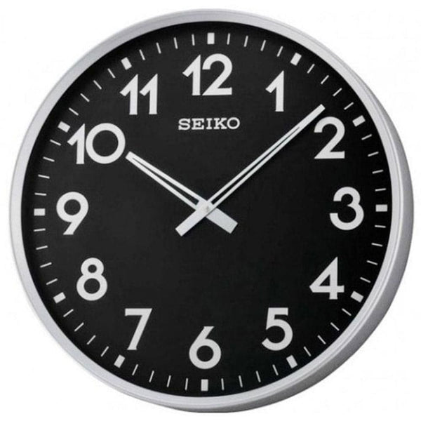 SEIKO QXA560A BLACK WALL CLOCK