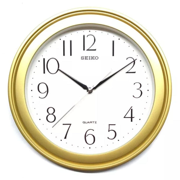 SEIKO CLOCK QXA576G ROUND WALL CLOCK