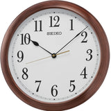 Seiko Clock White Dial Round Wall Clock QXA598B