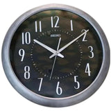 SEIKO QXA598TL BLACK DIAL ROUND WALL CLOCK