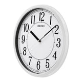 SEIKO QXA756HN WHITE ROUND CLOCK