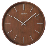SEIKO QXA765BN BROWN ROUND WALL