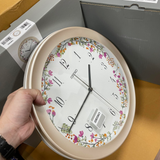 Seiko Clock White Dial Round Wall Clock QXA777P