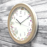 Seiko Clock White Dial Round Wall Clock QXA777P