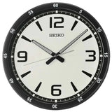 Seiko White Dial Round Wall Clock QXA809J