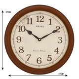 SEIKO QXD214B ROUND WALL CLOCK