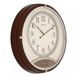 SEIKO QXD215BN DUAL QUARTER WALL CLOCK