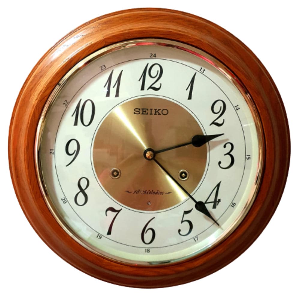 SEIKO CLOCK QXM283B WALL CLOCK H2 Hub