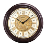 Seiko Clock White Dial Round Clock QXM342B