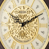 Seiko Clock White Dial Round Clock QXM342B