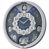 Seiko Clock Multicolor Dial Round Wall Clock QXM379S
