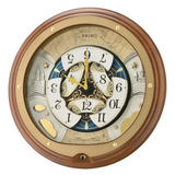 Seiko Clock Brown Case Color Wall Clock QXM381B