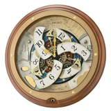 Seiko Clock Brown Case Color Wall Clock QXM381B