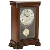 Seiko Clock Case Brown Mantel Clock QXQ008B