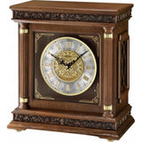 Seiko Mantel Clock Brown Case Color QXW224B