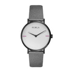 FURLA GIADA ANALOG QUARTZ BLACK STAINLESS STEEL R4251108520 LEATHER STRAP WOMEN'S WATCH - H2 Hub Watches