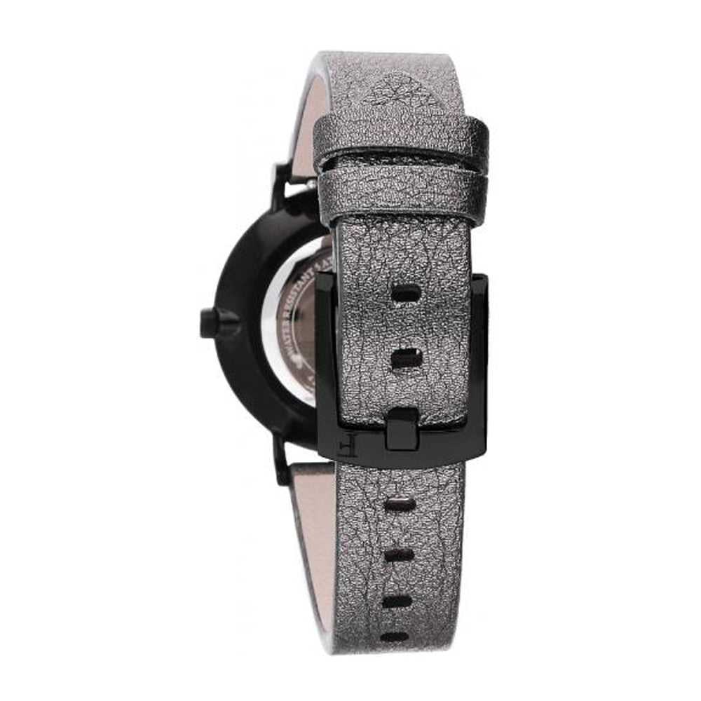 FURLA GIADA ANALOG QUARTZ BLACK STAINLESS STEEL R4251108520 LEATHER STRAP WOMEN'S WATCH - H2 Hub Watches