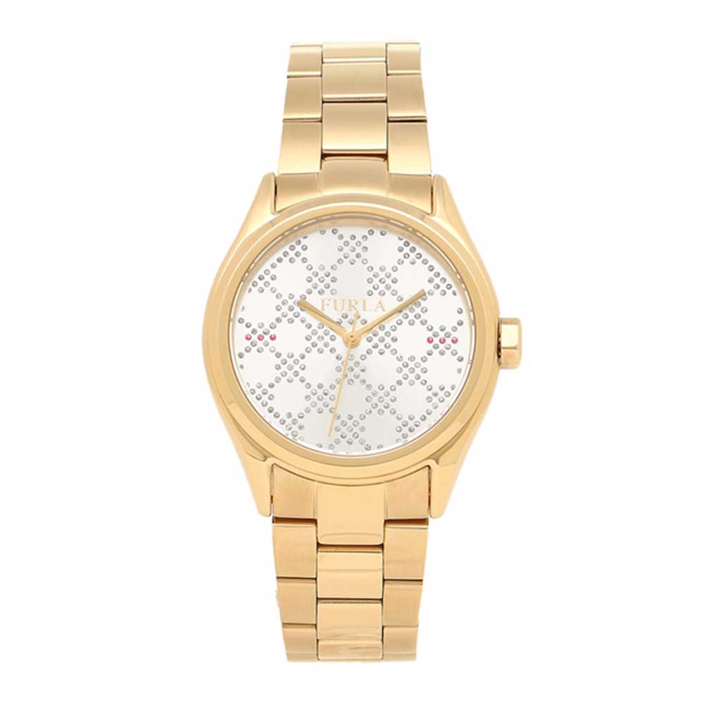 FURLA EVA ANALOG QUARTZ GOLD STAINLESS STEEL R4253101519 WOMEN'S WATCH - H2 Hub Watches