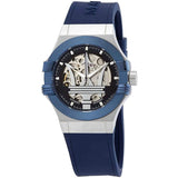MASERATI R8821108035 BLUE RUBBER MEN'S WATCH