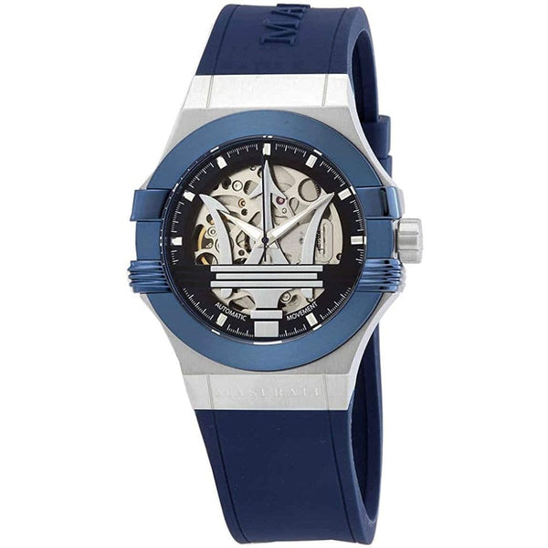 MASERATI R8821108035 BLUE RUBBER MEN'S WATCH