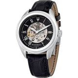 MASERATI R8821112004 BLACK LEATHER MEN'S WATCH